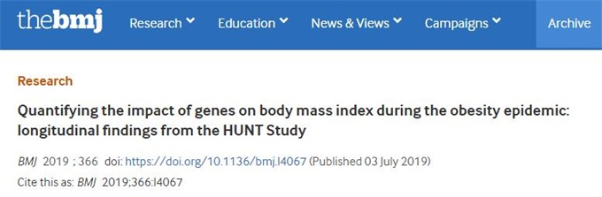 人類環(huán)境易致肥胖 人類總體上會(huì)變得越來越胖？